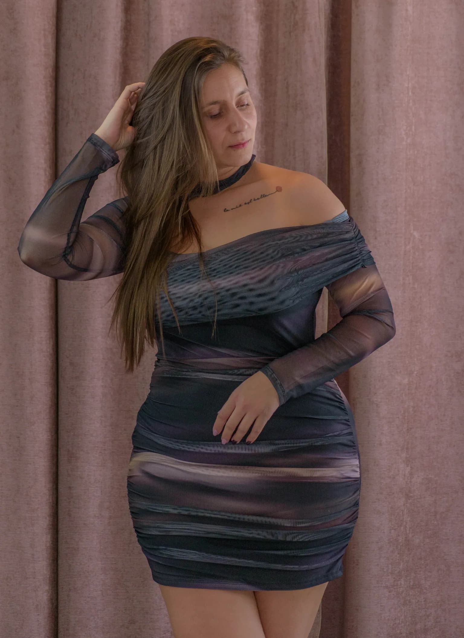Vestido Degrade, Corto - 077 - Imagen 3
