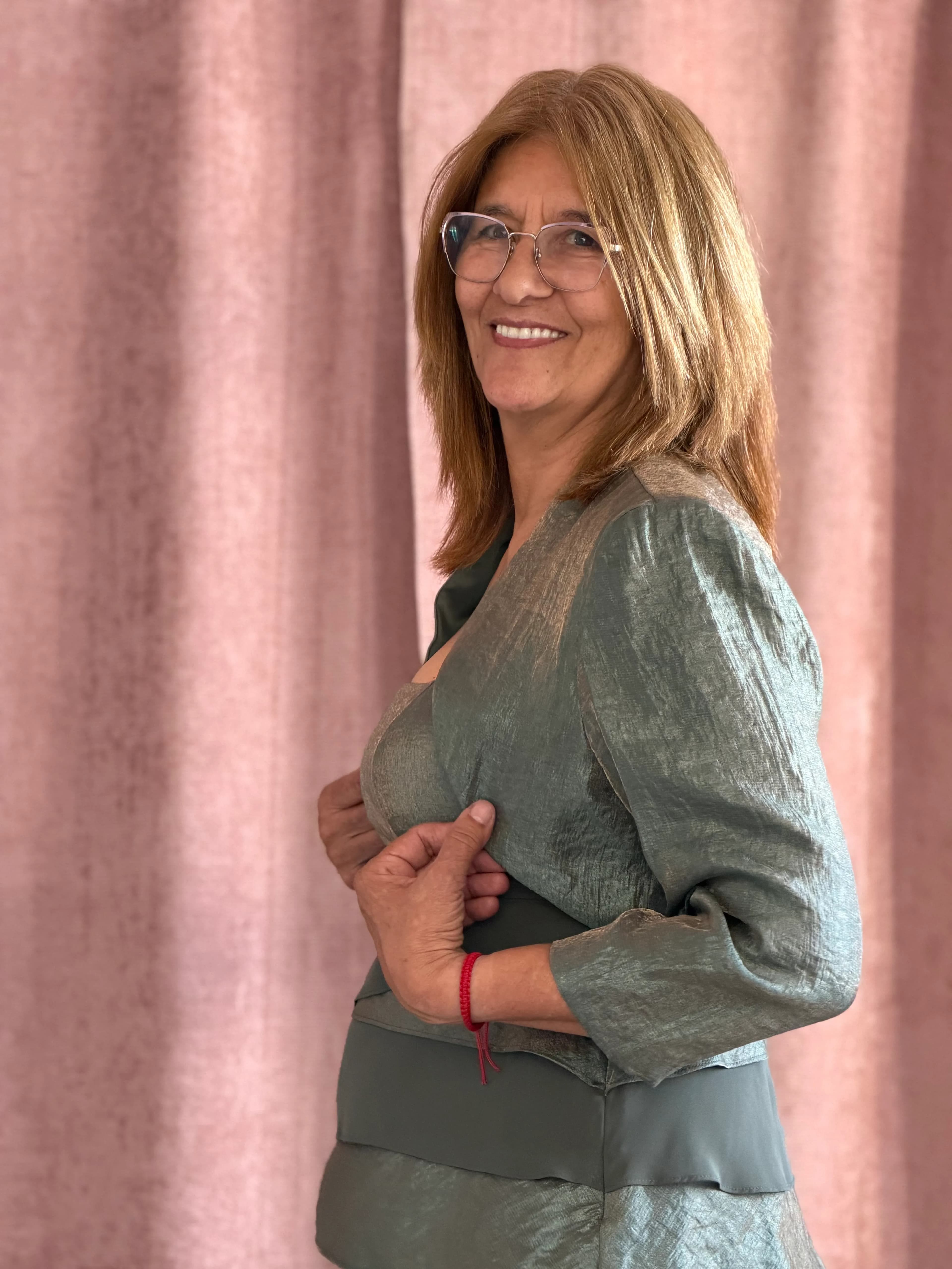 Vestido verde con torerita-102 - Imagen 1