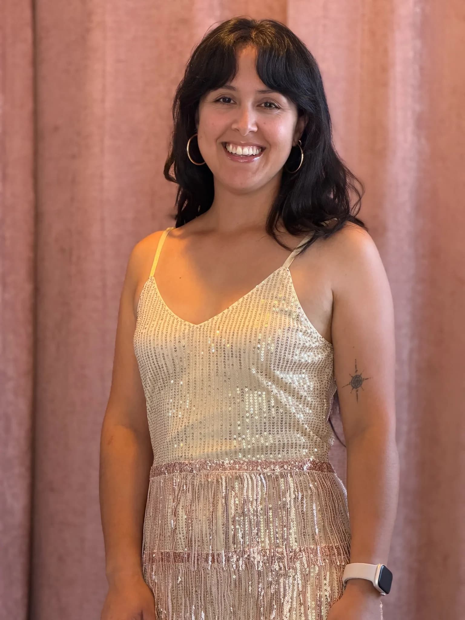 Vestido corto plumas-029 - Imagen 1