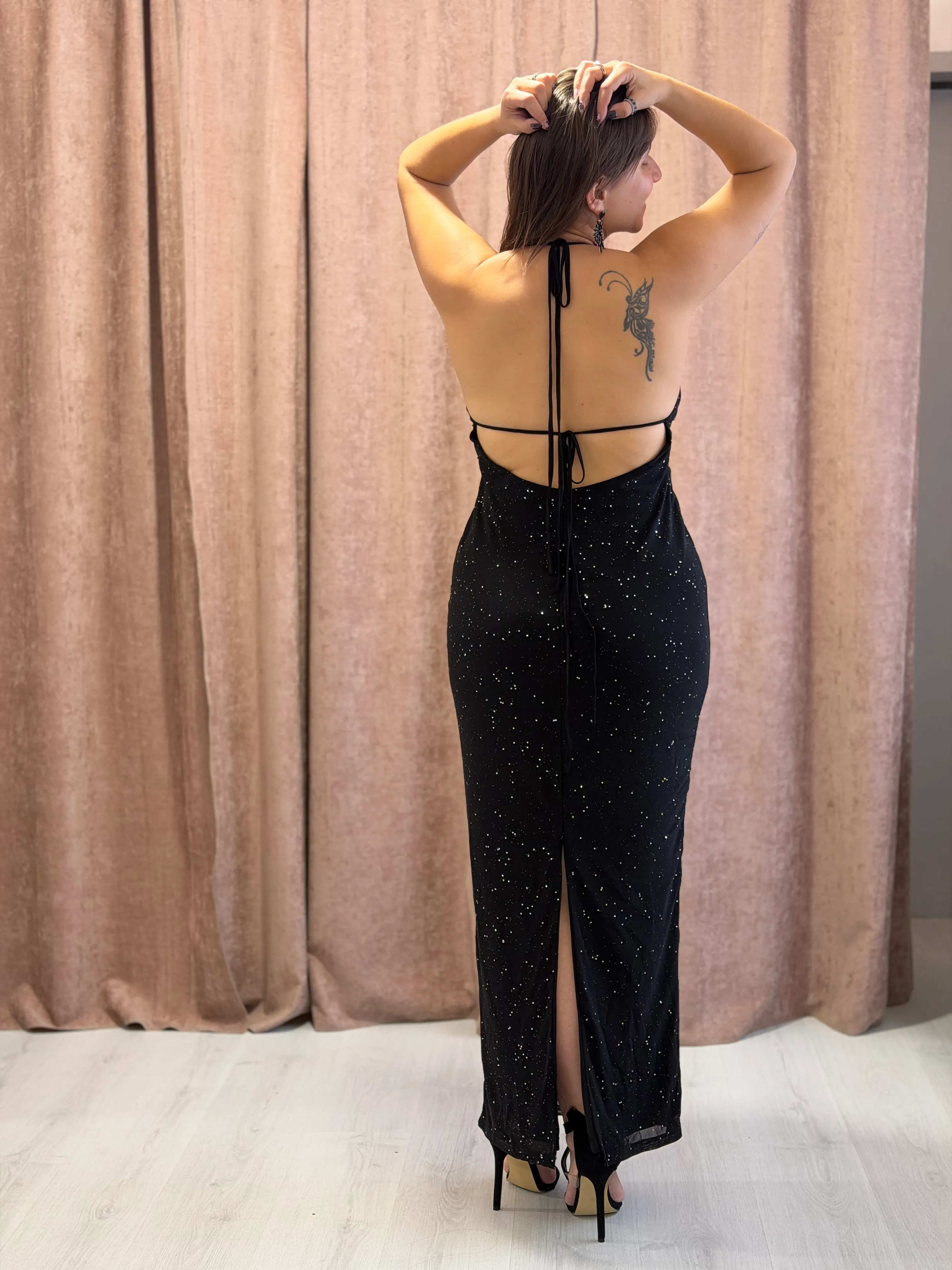 Vestido negro Jimena - 133 - Imagen 3