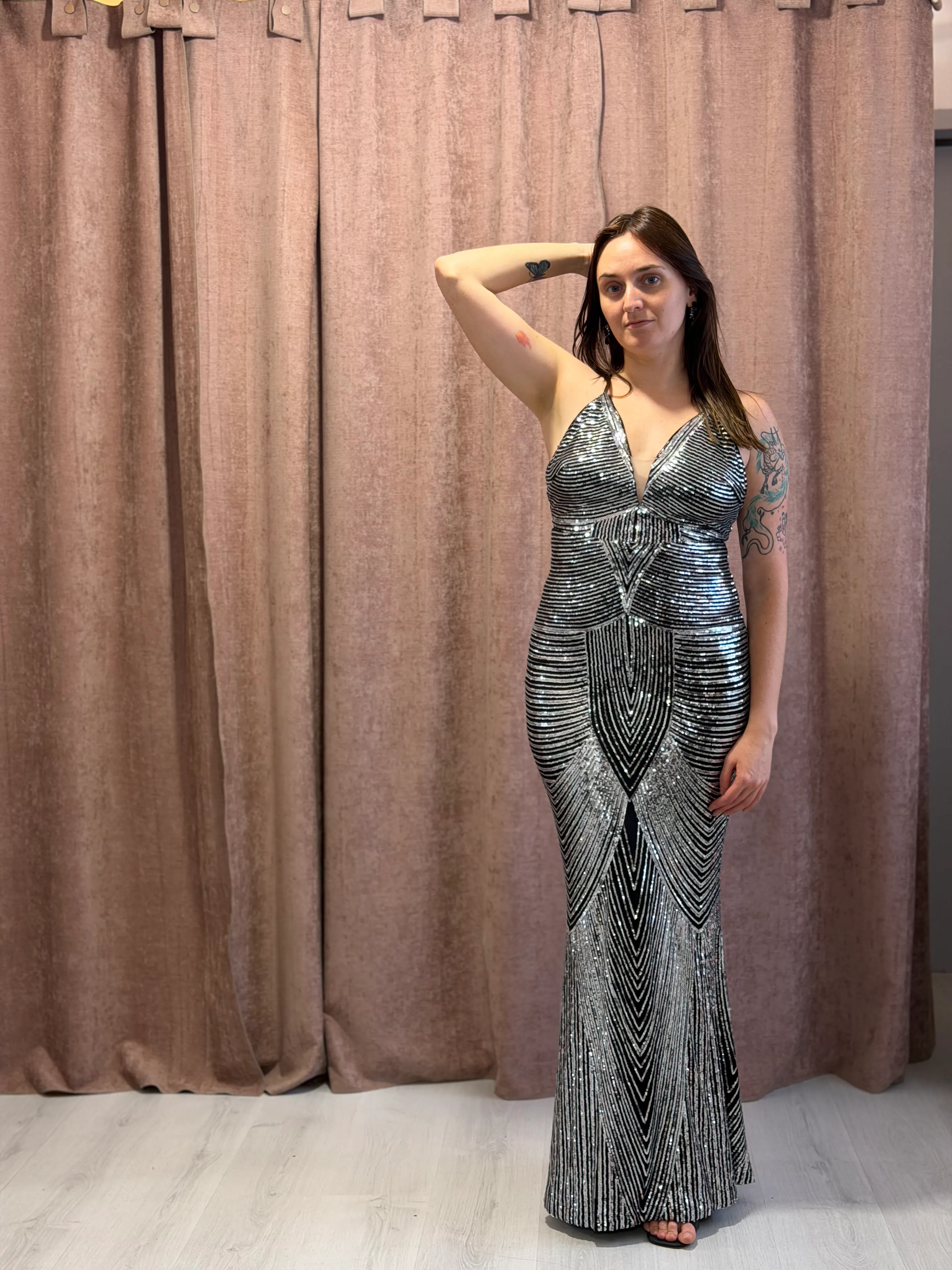 Vestido Sirena lurex - 065